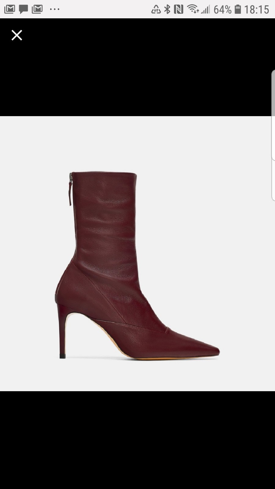 Zara Heel Leather Leather Leather Ankle Boots e858d2 Zara Heel Leather Leather Leather Ankle Boots e858d2