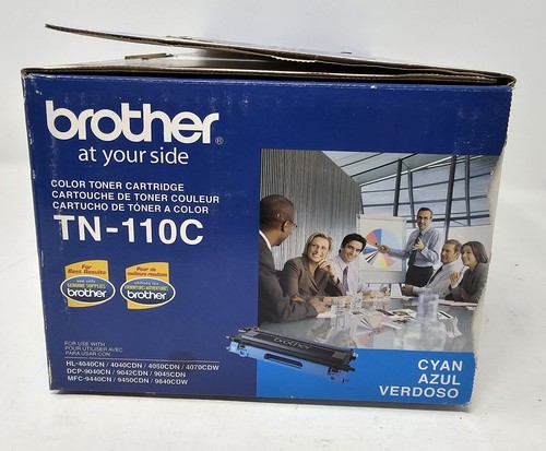 Genuine New Brother TN-110C Cyan Toner Print Cartridge OEM - Free Shipping - Bild 3 von 6