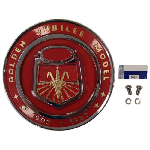 Golden Hood Emblem Fits Ford Tractor Jubilee NAA NAA16600A - Picture 2 of 10