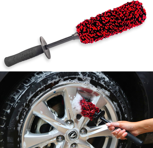 Premium Microfiber Wheel Brush | Soft Non-Metallic Rim Cleaner & Wheel Brush | 1 - Picture 7 of 12
