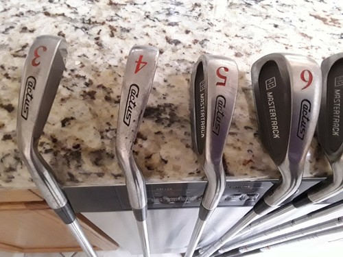 Cactus Mastertrack Square Groove 431 Jr length 3-9 Iron Steel Mens RH 8 pc set p - Picture 2 of 9