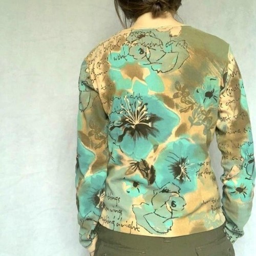Vintage Y2K Wallis Multicolour Beaded Abstract Graphic Print Top UK 12 Medium - Picture 6 of 7