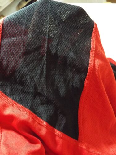 NWT NIKE MEN'S LS LONG SLEEVE TRAINING SHIRT RED BLACK STYLE 408329 648 SZ M - Picture 5 of 21