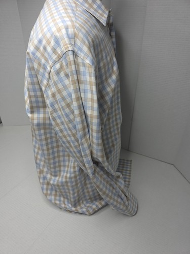 Paul & Shark Yachting Shirt Mens XL Plaid Long Sleeve Button Down Made In Italy - Picture 10 of 15