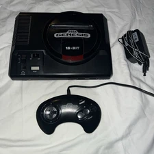 Sega Console Untested with Controller for Parts Or Repair
