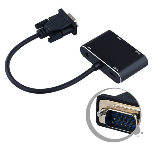 Kompakter 3 in 1 USB 3 0 zu Audio Video Konverter Adapter Dual Bildschirm Displa - Bild 7 von 12
