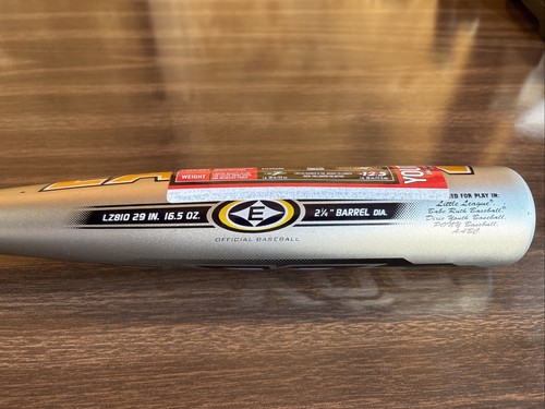 Easton LZ810 Baseball Bat 29” 16.5oz HAVOC Sc888 -12.5 Youth 2 1/4” Barrel - Picture 10 of 14