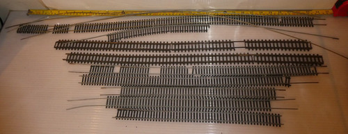 bulk lot extra long Roco HO DC 4400 4401 Flex Track tri-ang r481 tyco STRAIGHT | Condition: Used