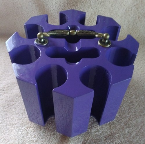 Purple/Lavender Octagon Poker Caddy - Picture 6 of 7