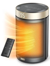 Dreo 1500W Space Heater, Portable Electric Heater w/Thermostat, Quiet, Indoor