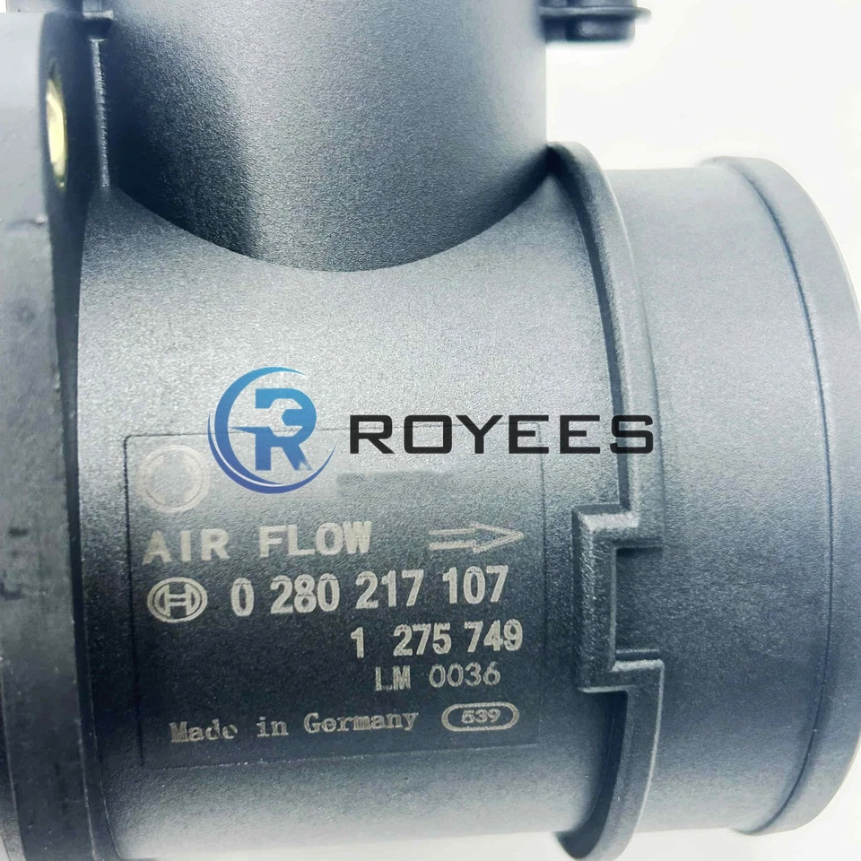 Mass Air Flow Sensor MAF For Bosch 94 95-1998 Volvo 850 C70 S70 2.3L 0280217107 Foto 3 de 4