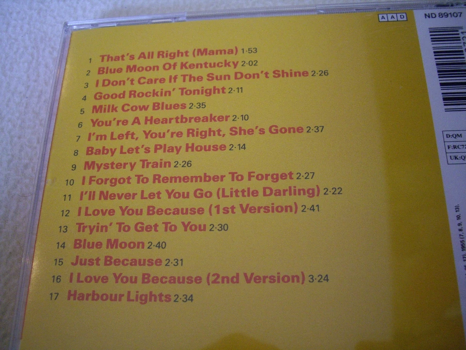 Elvis Presley - The Sun Collection CD RCA Records Zustand: Near Mint - Bild 2 von 2