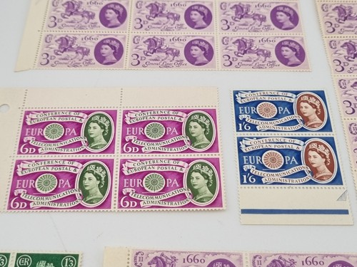 Estampillas conmemorativas de Gran Bretaña 1960 oficina de cartas generales raras de colección - Imagen 3 de 14