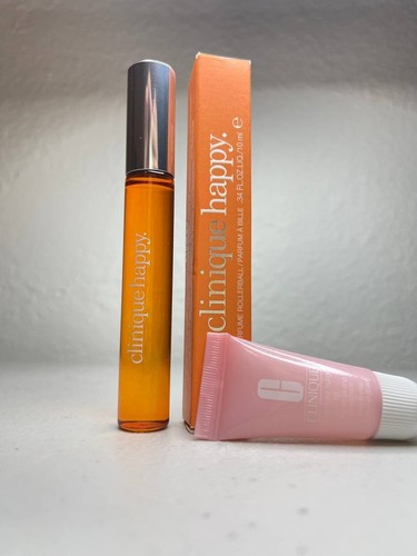 Clinique Happy Parfum Rollerball 0,34oz/10mL + GRATIS Clinique Lippenbehandlung 2ml