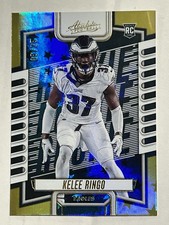 2023 Absolute Kelee Ringo RC 5/25 Gold Spectrum SSP, Eagles, Georgia #192