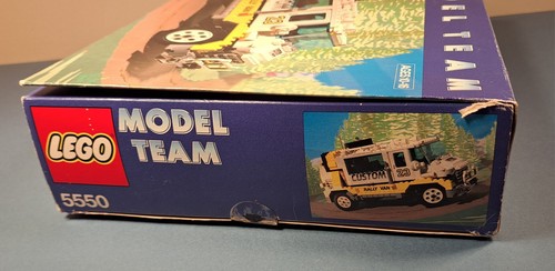 Lego Model Team 5550 Custom Rally Van Set (1991): 100% Comp w/Instructions/Box - Picture 21 of 23