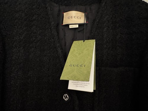 Neu! GUCCI Bouclé Blazer, Gr. 38, mit Etikett & Bügel - Bild 6 von 6