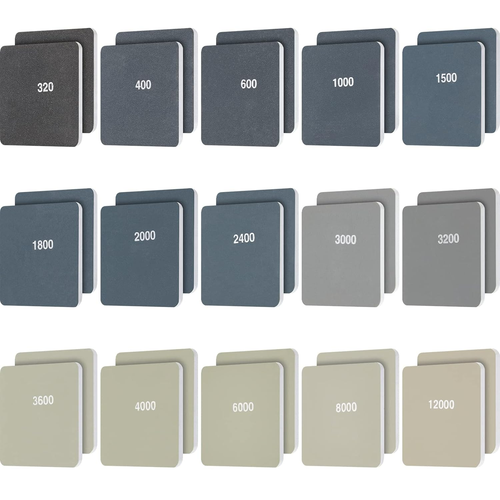 30 Stück 2 x 2 Zoll Schleifpads Gepolstert Schleifpads Polieren Weich Mess Stift Kit D - Bild 12 von 12