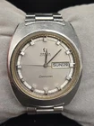 Omega Seamaster 38mm Silver Day/Date Dial Mens Watch 166.111