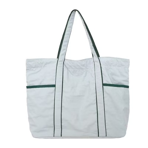 Damen Canvas Achseltasche Japanisch Große Kapazität Sport Tragbare Tragetasche - Bild 22 von 23