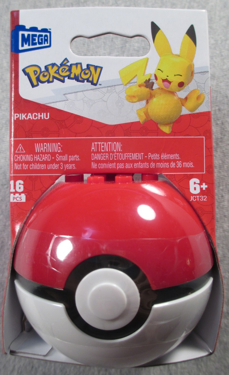 ぽめ Pikachu Pokeball - Sealed - Mega 16 pieces - Pokemon #JCT32 | eBay