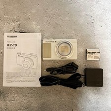 OLYMPUS XZ-10 White Compact Digital Camera Fully Functional Seller Japan