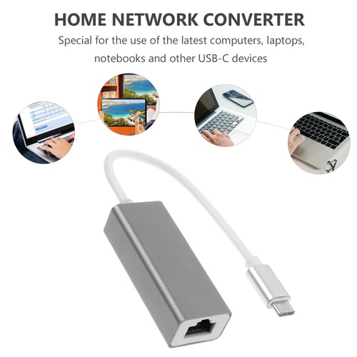 USB-C-Netzwerkkartenkonverter Ethernet-Konverter WLAN-USB-Adapterr - Afbeelding 12 van 12