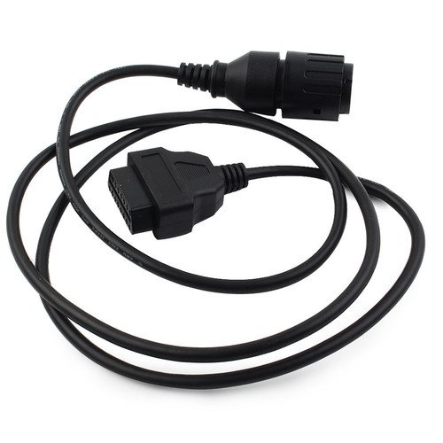 10 Pin Adaptor to 16 pin ICOM-D Cable Black Motorcycle Fit For BMW 1996-2016 - Picture 5 of 11