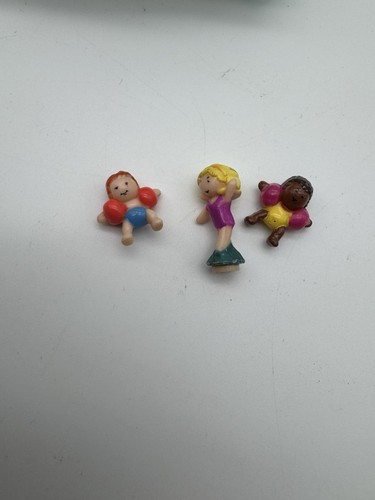 Vintage Bluebird Polly Pocket 1995 Splash And Slide Wasserpark mit Figuren - Bild 6 von 6