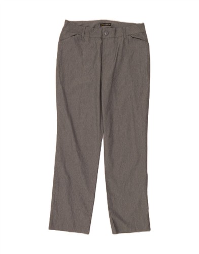 LEE Womens Mid Rise Relaxed Fit Casual Trousers US 12 Large W32 L30 Grey KE03 - Picture 1 of 3