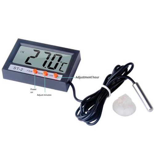 Fish Tank Electronic Temperature Monitor Featuring Simple Button Control System - Picture 9 of 11
