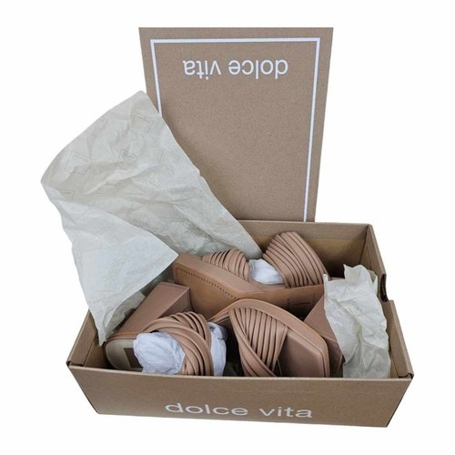 Dolce Vita Vegan Leather Platform Sandals $150 Size 7 NIB - Picture 2 of 13