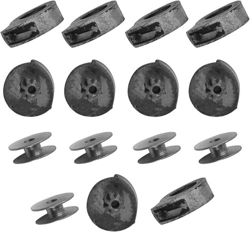5 juegos de piezas de bobina de 17 mm para zapatos, reparación de máquina de coser zapatero china... - Imagen 6 de 9