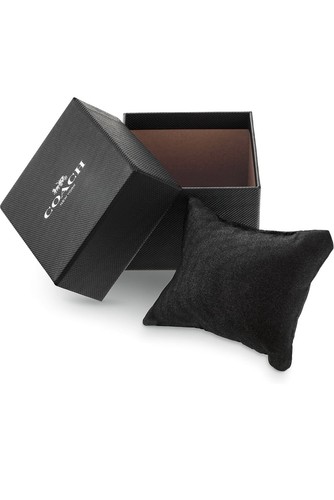 Coach Greyson 14504024 Accessoires schwarzes Zifferblatt silbernes Armband Damenuhr " - Bild 3 von 3