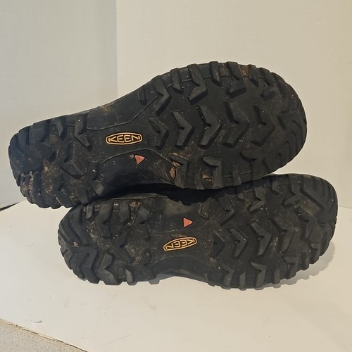 Keen Boots Mens Size 12 Basin Ridge Hiking Brown Leather Outdoors - Picture 9 of 9