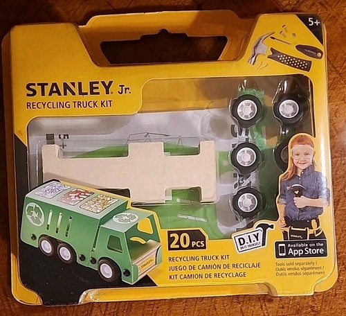 Stanley Jr. Recycling Truck Kit DIY Car Build Kit - Picture 1 of 2