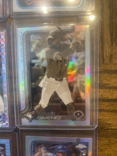 2025 Topps Chrome - Toronto Blue Jays Sepia Wave RC X-Refractor’s (16) SSP👀💎 - Picture 10 of 19
