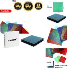 Stained Glass Sheets 12x12 Inch Clear Textured Mosaic Water Ripple Art Supplies