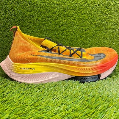 Nike Air Zoom Alphafly Next% Flyknit Mens Size 15 Orange