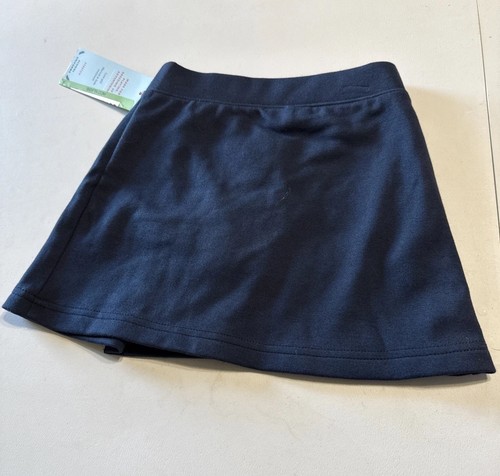 Kids Pull-On Uniform Knit Skort Cat & Jack 3T Navy Blue NEW TODDLER SIZE School - Picture 4 of 6
