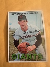 1967 Topps - Ray Sadecki #409 San Francisco Giants
