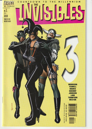 Invisibles Volume 3 #1-12 Complete Set/Grant Morrison/Frank Quitely/DC Vertigo - Picture 3 of 12