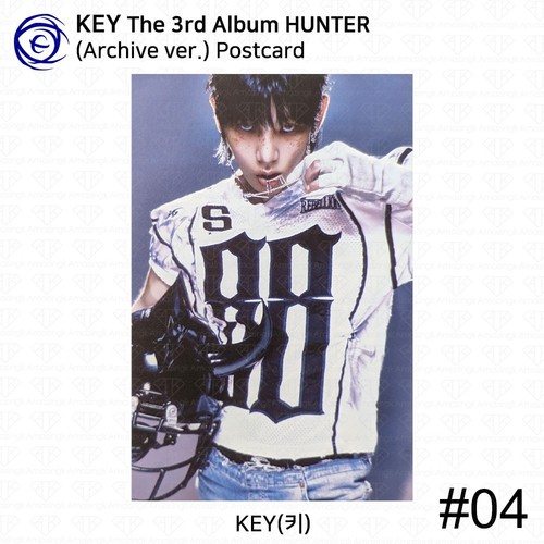 SHINee Key 3rd Album Hunter Archive / Talisman / SMini ver. Official Photocard - Picture 30 of 48