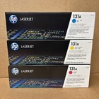 OEM HP 131A 3-pak: cyjan / purpurowy / żółty oryginalne kasety z tonerem LaserJet