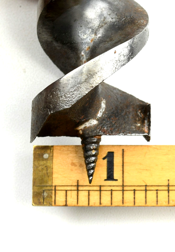Vintage 4 Pc. Barn Boring Machine Drill Bits, 1/2" Shanks - Picture 4 of 10
