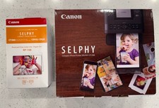 Canon SELPHY CP1300 Wireless Compact Photo Printer With Color Ink And Paper Set