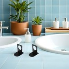  3 Pcs Badezimmer-Wandregal Shampoohalter Badezimmer-Shampoo-Halter