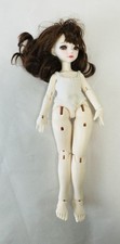 Unbranded BJD Ball Jointed Doll with Brown Haird, 30 cm Tall