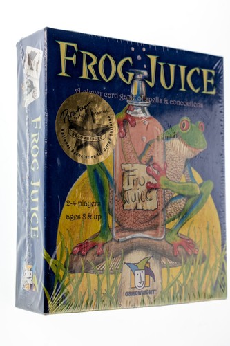 Frog Juice 2010 Gamewright A Player Card Game of Spells & Concoctions NEW Sealed - Picture 7 of 8
