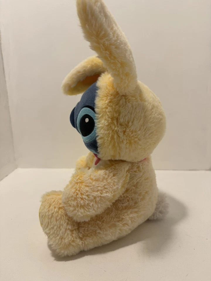 Disney Lilo & Stitch Easter Bunny Costume Soft Plush Toy 10” - Image 3 of 4